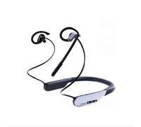 SYNCO Xtalk S1 Wireless Intercom Headset System 820ft 250m 2.4G AI Noise Cancellation, Full Duplex 10 Hours 88g Duel-Mode for Work and Life Neckband Design for Wedding Gym Outdoor Sports
