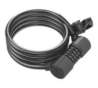 SYNCROS Masset Coil Cable Comb. Lock 12x1850mm - Unisex - Negro - talla única- modelo 2025