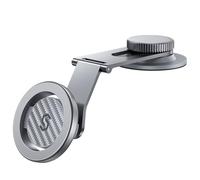 SYNCWIRE MagSafe - Soporte magnético universal para salpicadero y pantalla Tesla, soporte magnético de Kevlar plateado para coche, soporte magnético súper estable para iPhone 15 Pro MAX 14