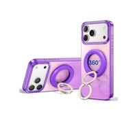 SYNCWIRE Soporte de Anillo Magnético para MagSafe - Rotación de 360°, Agarre de Teléfono Móvil de Doble Cara Compatible con iPhone 17 16 15 14 13 12 Pro MAX Android Accesorios MagSafe