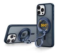 SYNCWIRE Soporte de Anillo Magnético para MagSafe - Rotación de 360°, Agarre de Teléfono Móvil de Doble Cara Compatible con iPhone 17 16 15 14 13 12 Pro MAX Android Accesorios MagSafe