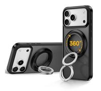 SYNCWIRE Soporte de Anillo Magnético para MagSafe - Rotación de 360°, Agarre de Teléfono Móvil de Doble Cara Compatible con iPhone 17 16 15 14 13 12 Pro MAX Android Accesorios MagSafe