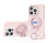 SYNCWIRE Soporte de Anillo Magnético para MagSafe - Rotación de 360°, Agarre de Teléfono Móvil de Doble Cara Compatible con iPhone 17 16 15 14 13 12 Pro MAX Android Accesorios MagSafe