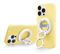 SYNCWIRE Soporte de Anillo Magnético para MagSafe - Rotación de 360°, Agarre de Teléfono Móvil de Doble Cara Compatible con iPhone 17 16 15 14 13 12 Pro MAX Android Accesorios MagSafe