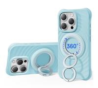 SYNCWIRE Soporte de Anillo Magnético para MagSafe - Rotación de 360°, Agarre de Teléfono Móvil de Doble Cara Compatible con iPhone 17 16 15 14 13 12 Pro MAX Android Accesorios MagSafe