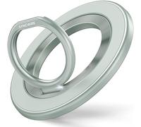 SYNCWIRE Soporte de Anillo magnético para teléfono MagSafe, Anillo de retención magnético teléfono móvil con Soporte de Dedo Doble Cara con iPhone 16 Pro MAX 15 14 13 12- Verde