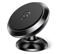 Syncwire Soporte magnético para teléfono móvil para Coche, Ajustable 360°, Soporte magnético para salpicadero, Compatible con Smartphone/iPhone/Samsung/Huawei, etc., Negro