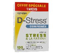 Synergia D-Stress Tablet Eco Pack 1 Mes Caja de 120 comprimidos