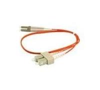 Synergy 21 0.5m OM2 LC - SC Cable de Fibra Óptica 0,5 m Naranja - Cables de Fibra Óptica (0,5 m, OM2, LC, SC, Macho Connector/Macho Connector, Naranja)