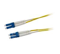 Synergy 21 1.0m LC - LC Cable de Fibra Óptica 1 m Amarillo - Cables de Fibra Óptica (1 m, LC, LC, Macho/Macho, Amarillo)