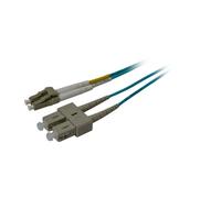 Synergy 21 15m om3 lc - sc cable de fibra óptica e infiniband azul