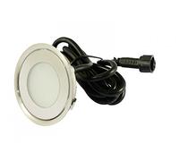 Synergy 21 Argos 0.7W LED Beige iluminación de suelo - Iluminación de suelo (Beige, Acero inoxidable, Vidrio templado, IP67, 0,7 W, LED, 9 bombilla(s))