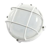 Synergy 21 S21-LED-NB00217 iluminación de pared Apto para uso en interior Adecuado para uso en exteriores Transparente, Blanco - Lámpara (Cepillado, Alrededor, 6250 K, IP65, Transparente, Blanco)