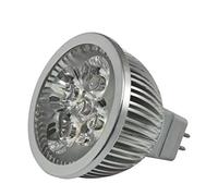 Synergy 21 S21-LED-TOM00926 Retrofit GX5,3 4 x 1 W blanco neutro 440 lm V2 regulable, aluminio, 4 W, GX5.3, plateado