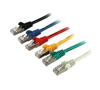 Synergy 21 S215006 - Cable de Red (0,25 m, Cat5e, F/UTP (FTP), RJ-45, RJ-45, Negro)
