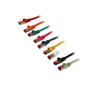 Synergy 21 S216007 Cable de Red 0,25 m Cat6 S/FTP (S-STP) Rojo - Cables de Red (0,25 m, Cat6, S/FTP (S-STP), RJ-45, RJ-45, Rojo)