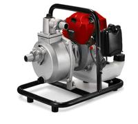 Synergy Motobomba de Gasolina Profesional 2T - Motor 52cc 1,95CV - Caudal 7.000L/h, Altura 24m, Succión 7m, Paso 25mm - Ligera, Compacta y Resistente - Ideal para Riego y Drenaje