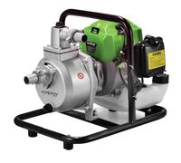Synergy Motobomba de Gasolina Profesional 2T - Motor 52cc 1,95CV - Caudal 8.000L/h, Altura 24m, Succión 7m, Paso 25mm - Ligera, Compacta y Resistente - Ideal para Riego y Drenaje