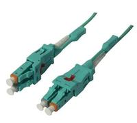 Synergy21 LWL-2-Faser-Patchk, 5mtr,LC-LC 50/125um OM3 Uniboot drehbar Push/Pull AD 2mm - Kabel - Multimode-Faser (S215545) Marca