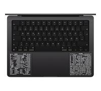 Synerlogic (2 juegos) Mac OS + Word & Excel Shortcuts Cheat Sheet Sticker Bundle | Calcomanías de acceso directo de teclado de referencia rápida | Adhesivo de atajos de Word Excel para MacBook