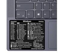 SYNERLOGIC,Adhesivo de teclado de referencia para Windows 10/11, laminado y adhesivo sin residuos, para cualquier ordenador portátil o escritorio LG: 3.5x3.9 pulgadas