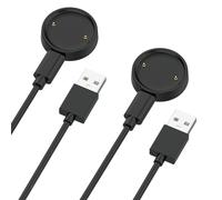 Synkris - Adaptador de carga tipo C para reloj inteligente, compatible con Amazfit Active 2 Active 2 Square Bip 6 conector de carga rápida sin cable portátil, convertidor magnético USB C