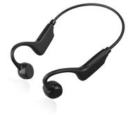 Synkris - Auriculares de conducción ósea con Bluetooth inalámbricos V5.3 HiFi estéreo deportivo con HD Micro auriculares deportivos impermeables IPX8 para correr, natación, ciclismo, fitness, oficina