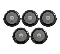 SYNLETT Botones de llamada inalámbricos para sistema de llamadas inalámbricas, sistema de llamada de enfermera para clientes, ancianos, residentes en restaurantes, clínicas, centros de atención en