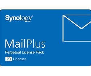 Synology Accesorios PC y Portátiles Marca Modelo MailPlus License Pack - Licencia - 20 Cuentas de Correo electrónico