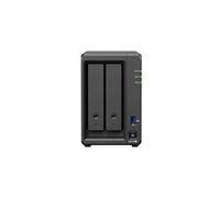 Synology - DiskStation DS725+ servidor de almacenamiento NAS Ryzen Embedded R1600 4 GB DDR4 0 TB Negro