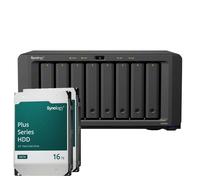 Synology DiskStation DS1825+ NAS de 8 bahías AMD Ryzen™ V1500B, 8 GB de RAM DDR4, 0/8 HDD/SSD