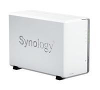 NAS Synology Disk Station DS223j - 2 Baías - 1.7GHz 4-core - 1GB RAM