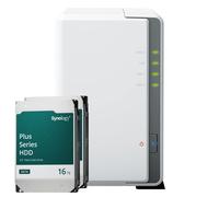 Synology DiskStation DS223j NAS de 2 bahías 0/2 2,5"/3,5" SATA HDD/SSD, 1x Gigabit LAN, 2x USB 3.0, 1GB RAM