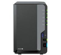 Synology DiskStation DS224+ servidor de almacenamiento NAS Escritorio Ethernet Negro J4125