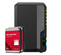 Synology DiskStation DS225+ NAS de 2 bahías Intel Celeron J4125, 2 GB de RAM DDR4, 0/2 HDD/SSD