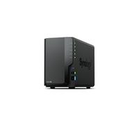 Synology - DiskStation DS225+ NAS Escritorio Intel® Celeron® J4125 2 GB DDR4 32 TB Synology DSM Negro