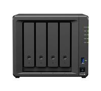 Synology DiskStation DS425+ NAS de 4 bahías de 3,5" sin disco, Intel Celeron J4125 1 x 1 GbE + 1 x 2,5 GbE, 2 GB de RAM, 2 x USB 3.2