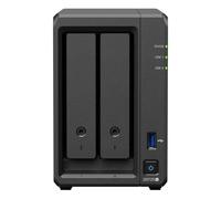 Synology DiskStation DS725+ servidor de almacenamiento NAS Ryzen Embedded R1600 4 GB DDR4 0 TB Negro