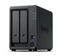 Synology DiskStation DS725+ servidor de almacenamiento NAS Ryzen Embedded R1600 4 GB DDR4 0 TB Negro