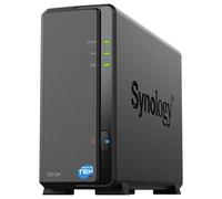 SYNOLOGY DS124 NAS De 1 Bahía Slot Único Disco Duro HDD SSD SATA ETHERNET LAN IP