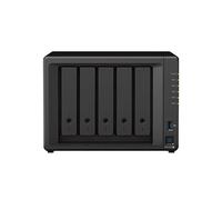 Synology Solución NAS de escritorio DS1522+ de 40 TB de 5 bahías instalada con 5 unidades HAT3300 de 8 TB