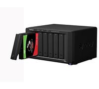 SYNOLOGY DS1621+ 8GB NAS 72TB (6X 12TB) IronWolf, montado y Probado con SE DSM Instalado