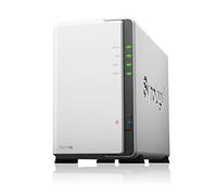 Synology DS220j 6TB 2 Bay Desktop NAS Solution, Installed with 2 x 3TB Seagate IronWolf Drives