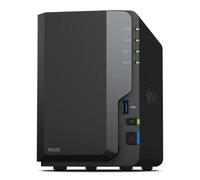 Synology DS223 Solución NAS de escritorio de 4 TB de 2 bahías instalada con 2 unidades Western Digital Red Plus