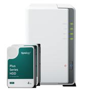 Synology DS223j 8TB Synology Plus HDD NAS Bundle NAS incl. 2 discos duros SATA de 3,5 pulgadas Synology Plus de 4 TB