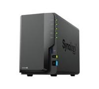 Synology DS224+ - Estación de disco NAS (Intel Celeron J4125 de 4 núcleos, 2,0 GHz, 2 GB DDR4, 2 puertos RJ-45, 1 GbE, 24 TB con 2 discos duros de 12 TB de mejor precio)