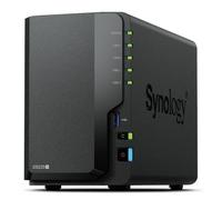 Servidor NAS Synology DS225+ | CPU: Intel Celeron J4125 RAM: 2GB | 2x 2.5GB 1x 1GB RJ-45, 2x USB 3.2 Gen 1