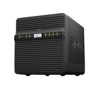 Synology DS423 4-Bay Diskstation NAS (Realtek RTD1619B 4-Core 1.7 GHz 2 GB DDR4 RAM 2 x RJ-45 1GbE puerto LAN), paquete de 16 TB con 4 x 4 TB Synology Plus Series HDD (HAT3300-4T)