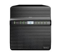 Synology DS423 - Estación de disco NAS (Realtek RTD1619B de 4 núcleos, 1,7 GHz, 2 GB DDR4 RAM, 2 puertos RJ-45 1 GbE LAN), paquete de 12 TB con 4 x 3 TB WD Red Plus HDD (WD30EFZX - 68AWUN0)