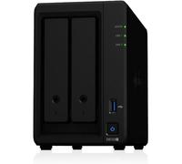 Synology DS723+ 2-Bay Diskstation NAS (AMD Ryzen™ 4 Threads R1600 Dual-Core 2 GB RAM 2 x RJ-45 1GbE puerto LAN), paquete de 8 TB con 2 discos duros de la serie Synology Plus de 4 TB (HAT3300-4T)
